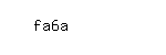 Captcha: fa6a